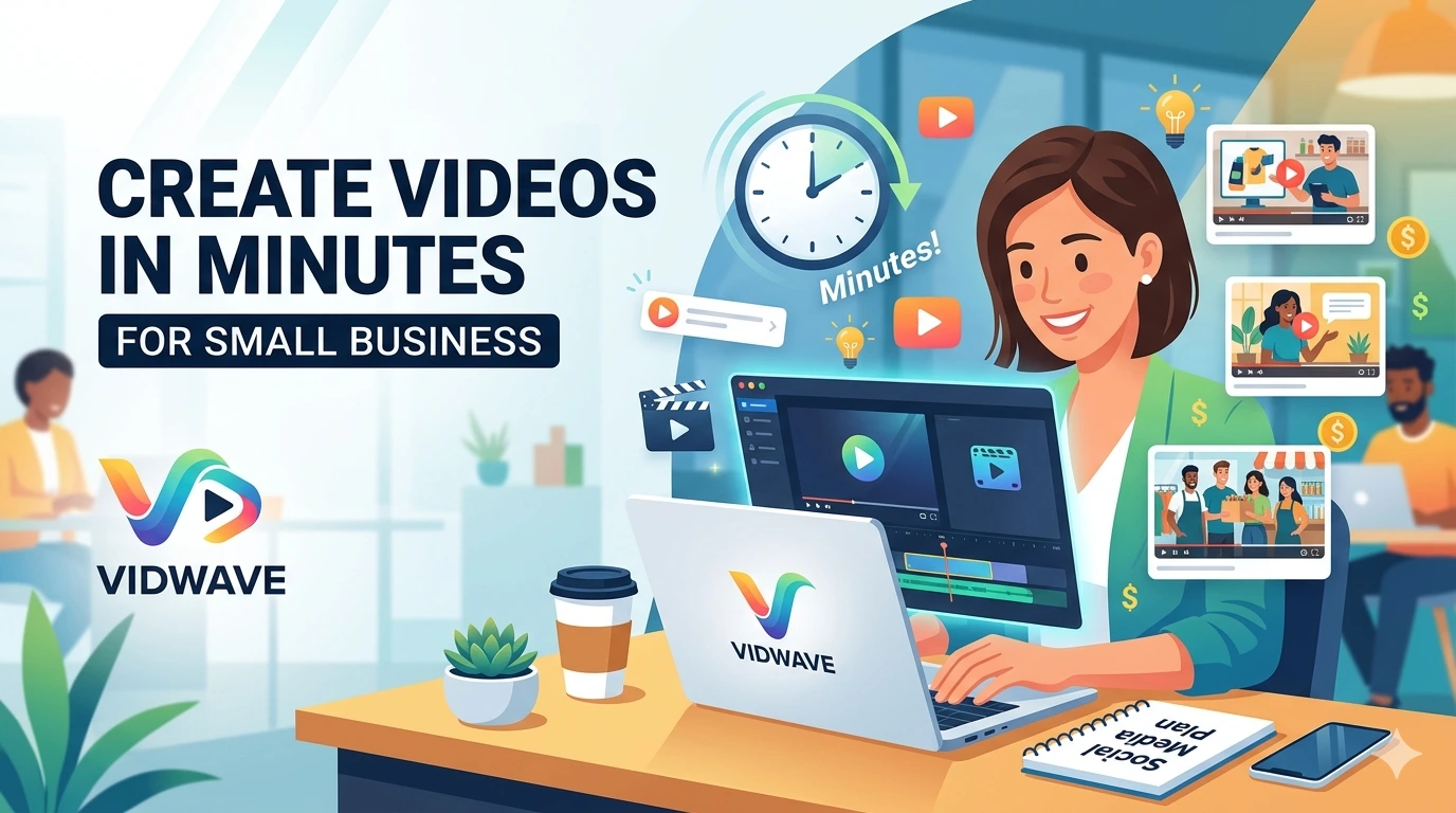 Vidwave for Small Business – Create Videos in Minutes